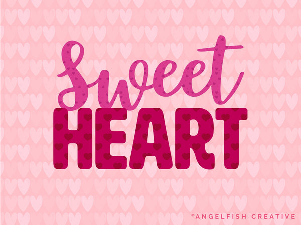 Heart Patterns Brush Set for Procreate | 50 Seamless Pattern Brushes, sweet heart