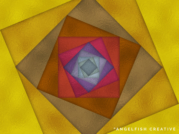 Metallic Textures Procreate Brush Set, 30 foil metal brushes, geometric foil pattern