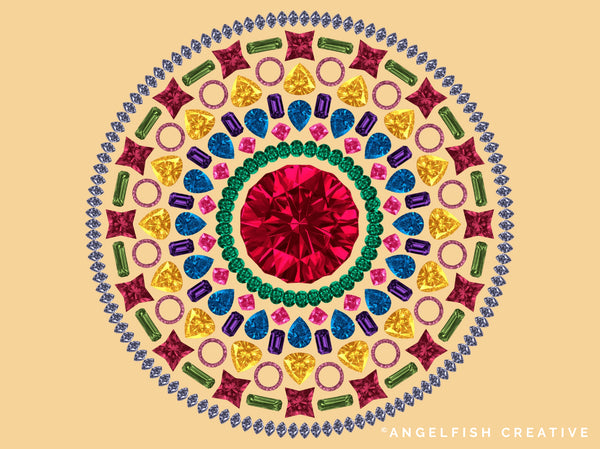 Sparkling Diamonds Procreate Brush Set | 80 Brushes, Rhinestones Jewels Sparkle Stamps, jewellery string, diamond pattern