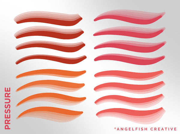 Super Shadow Brush Set for Procreate | 64 Drop Shadow Gradient Line Brushes, pressure brushes