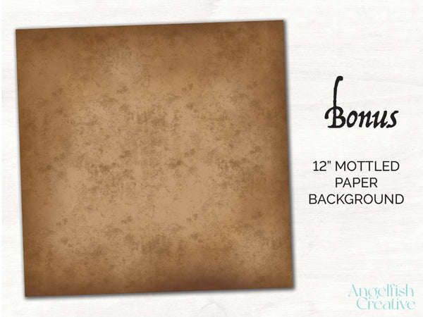 Footprints Procreate Brush Set | Set of 8 magical harry potter inspired marauders map Procreate Brushes, bonus mottled paper background