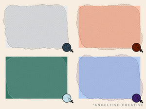 Canvas Textures Procreate Brush Set: 20 brushes, canvas colours