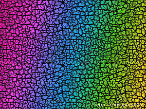 Crackle Pattern Brushes for Procreate, shattered crack brush set, rainbow crackle pattern