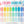 Creamy Rainbow Procreate Colour Palette | Colour Swatches, 30 Digital Colours
