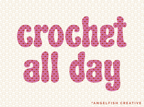 Crochet Brush Set for Procreate | 16 Granny Square, Afghan Crochet Stamp & Pattern Brushes, crochet all day