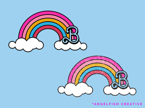 Dollie 65 Doll Stamp and Pattern Brushes for Procreate, rainbow