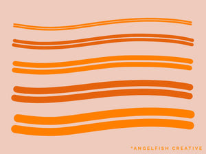 Double Brush for Procreate | 2 Line Multi-line Monoline Brush, brushes