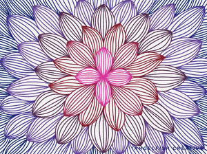 Fineliners, Pens & Markers Procreate Brush Set, inking lineart brushes, fineliner flower drawing