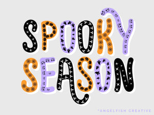 Halloween Border Brushes, Procreate Brush Set: 25 Spooky Line/Pattern Designs, spooky season design