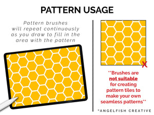 Honeycomb Pattern Brushes