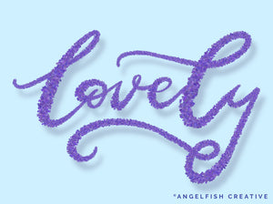 Hydrangea Brush Set for Procreate - Floral Scatter & Leaf Stamp, lovely lettering