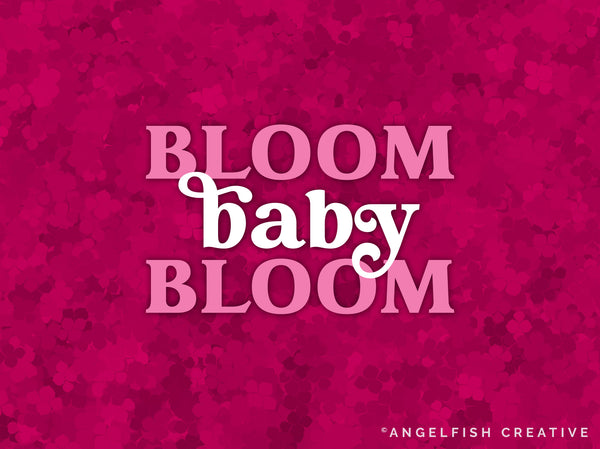 Hydrangea Brush Set for Procreate - Floral Scatter & Leaf Stamp, bloom baby bloom