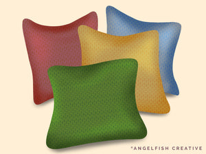 Knitting Patterns Brush Set for Procreate, knitted cushions