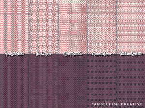 Knitting Patterns Brush Set for Procreate, patterns page 5