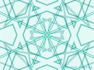 Outline Brush for Procreate | Outlined Lettering Monoline Outliner Line Brush, mandala