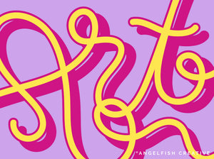 Outlined Edges Procreate Brush Set, no overlap outline brushes, art swirly text