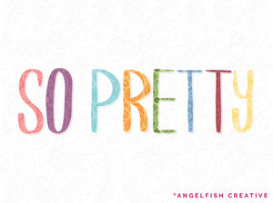 Paisley Print Pattern Brushes for Procreate, boho floral brush set, so pretty hand lettering