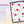 Rhinestones Procreate Brush Set, gem diamante shape letter stamps, 50 brushes
