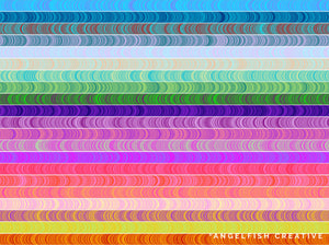 ple Brush Set for Procreate | 4 Dual Colour Rainbow Color Changing Swirl Brushes, rainbow line background