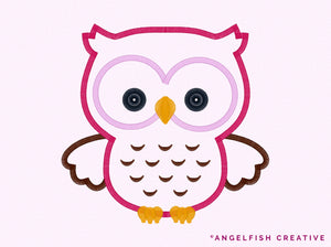 Satin Stitch Procreate Brush Set: faux embroidery thread brushes, embroidered owl