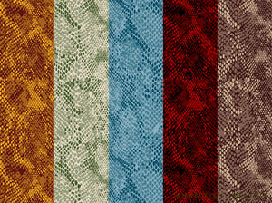 Snake Print Pattern Brushes for Procreate, pattern in different colours
