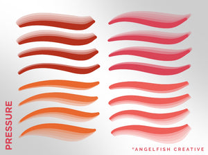 Super Shadow Brush Set for Procreate | 64 Drop Shadow Gradient Line Brushes, pressure brushes