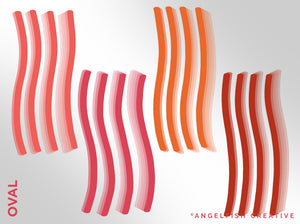 Super Shadow Brush Set for Procreate | 64 Drop Shadow Gradient Line Brushes, oval brushes