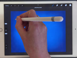 Dash Brush for Procreate | Dashed Guideline Monoline Line Brush, video