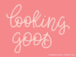 Hollow Brush Set for Procreate | Set of 7 - 3D Tube Lettering Brushes, looking good hand lettering