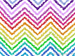 Sequins Brush Set for Procreate | 6 Glitter Sequin Scatter Lettering Brushes, rainbow zig zag chevron pattern