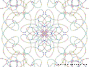 Tinsel Procreate Brush Set | Set of 48 Christmas Sparkle Glitter Tinsel Brushes, mandala pattern